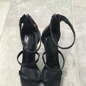 Black Strappy heels